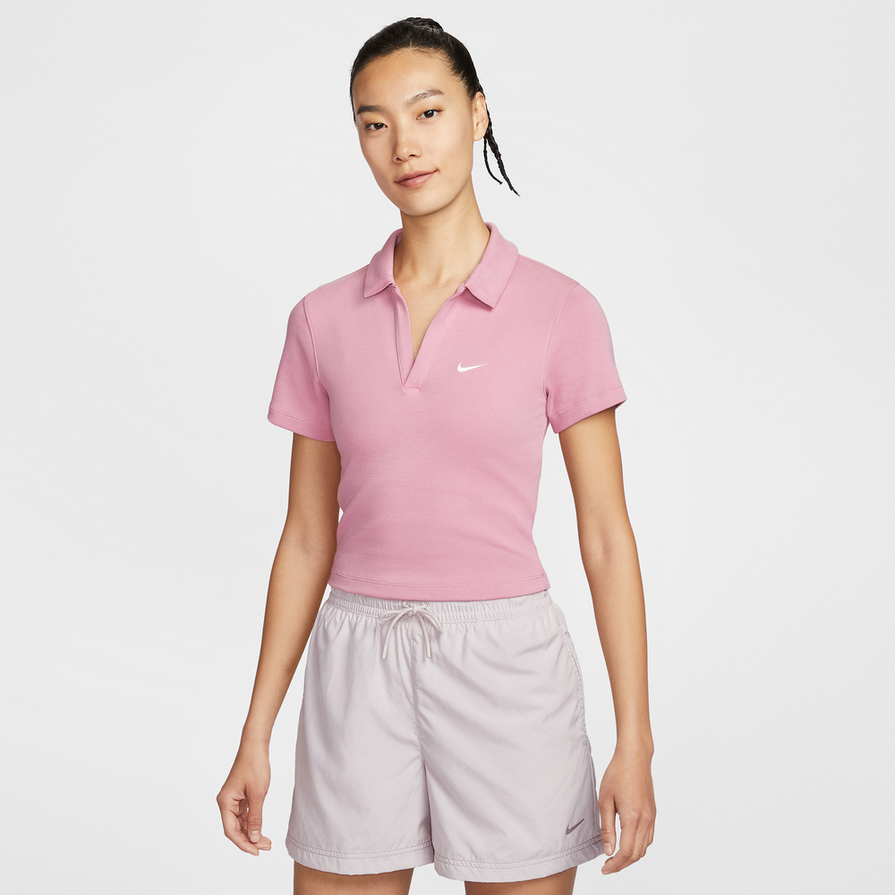 【滔搏联动】耐克女子AS W NSW ESSNTL SS POLO CRP短袖 DV7885-699