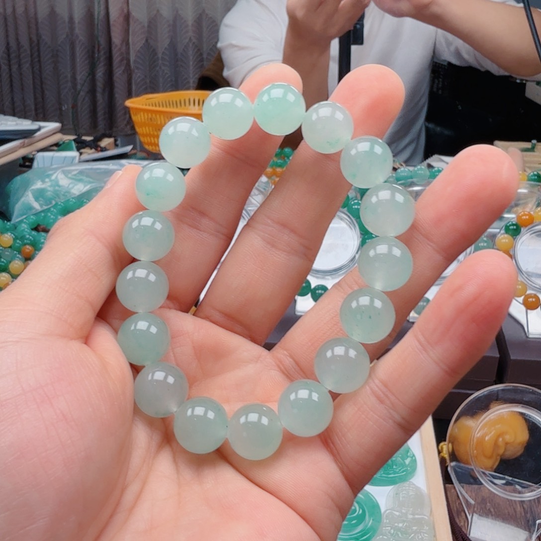 石英质玉手链未镶嵌滇***怪