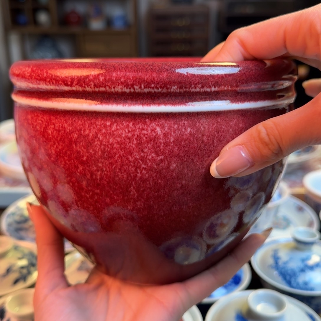 杯重工霁红大缸福利