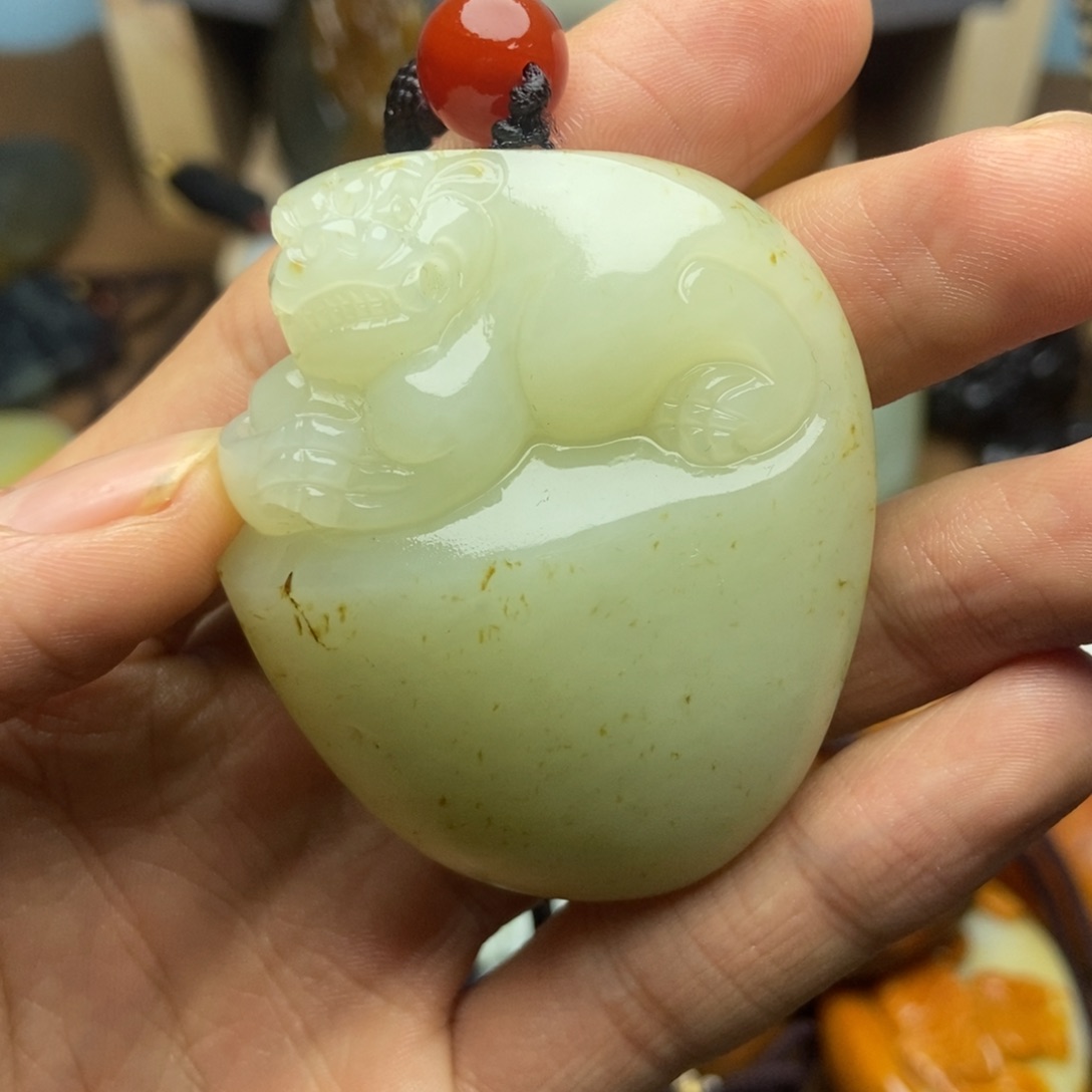 和田玉挂件未镶嵌