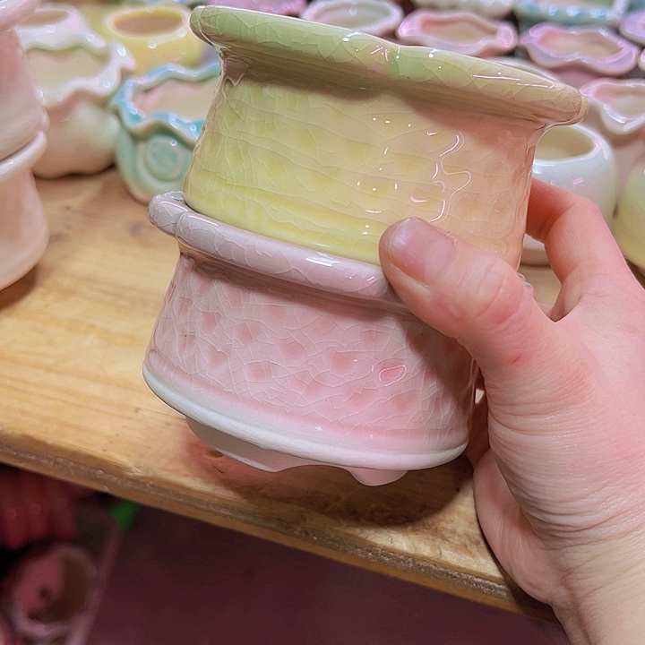 陶瓷花盆当场凑满12包邮