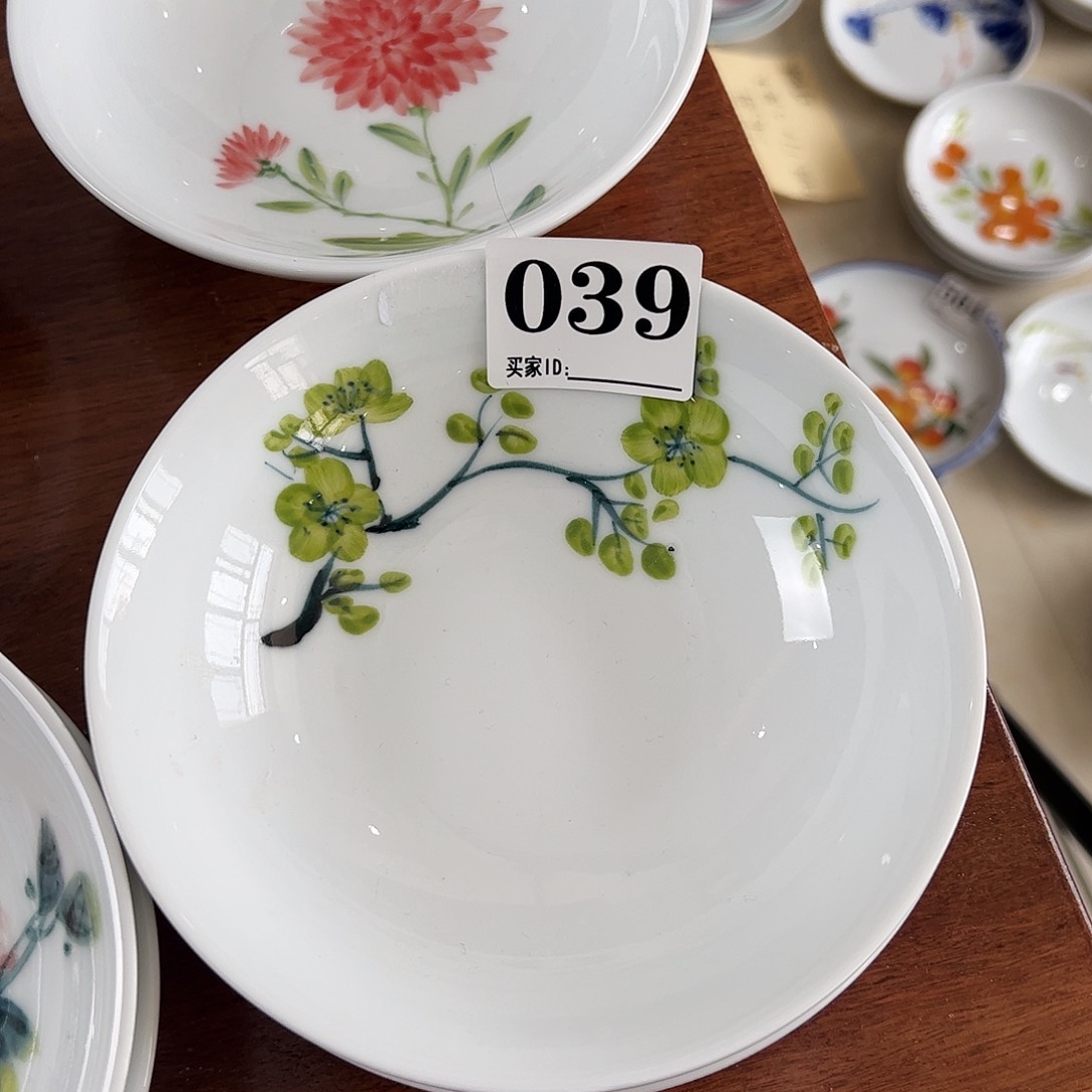 瓷片景德镇陶瓷手工手绘制作