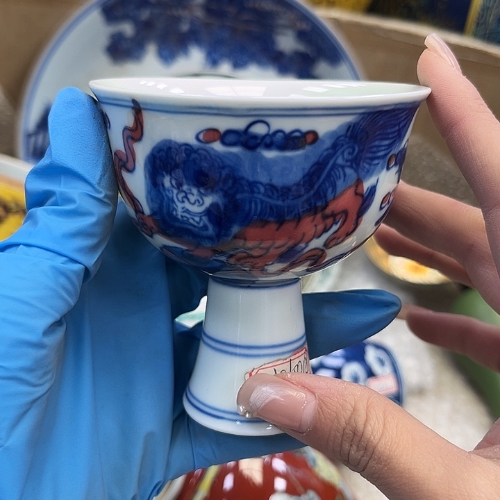 瓷片瓷器摆件 瓷器摆件