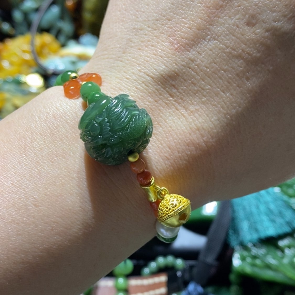 【闪购商品】和田玉毛衣链未镶嵌