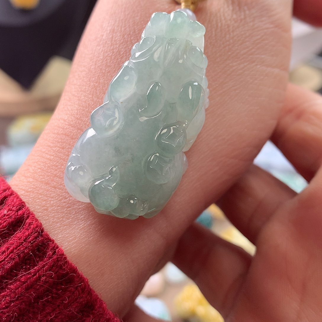 【闪购商品】翡翠颈饰未镶嵌翡翠貔貅