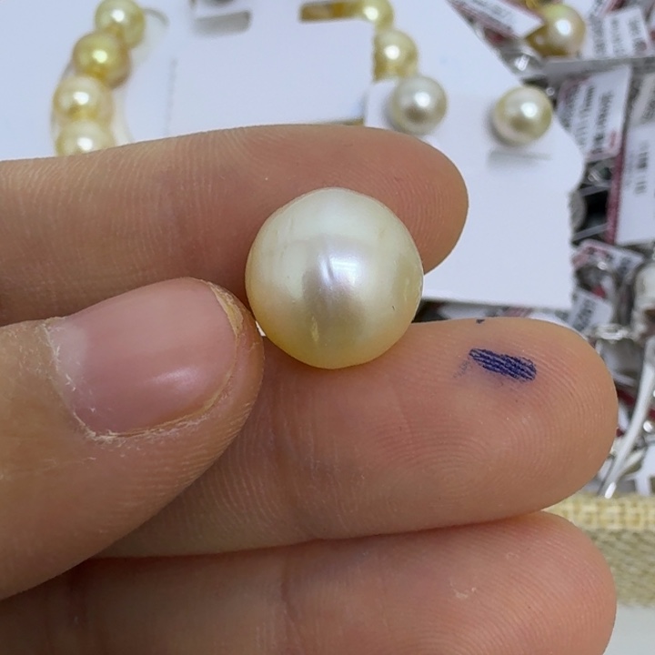 静***心海水珍珠颈饰未镶嵌