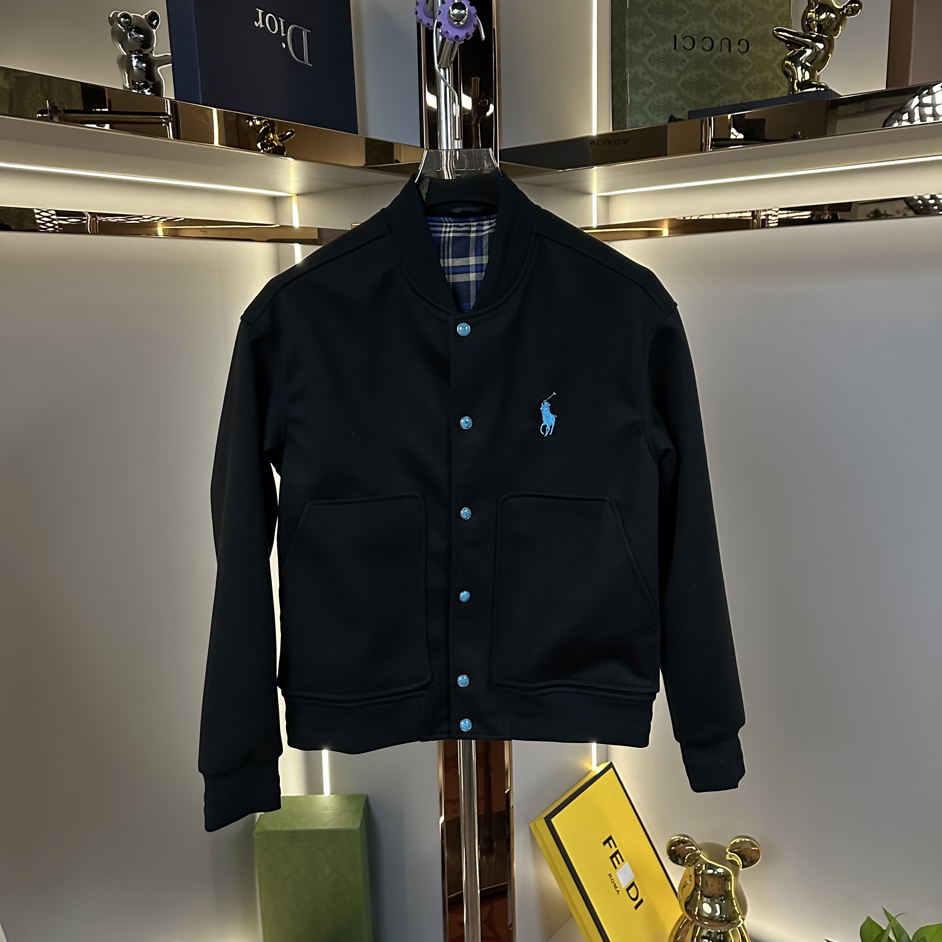 2025秋冬款泽新款轻奢男款休闲棒球服外套030202