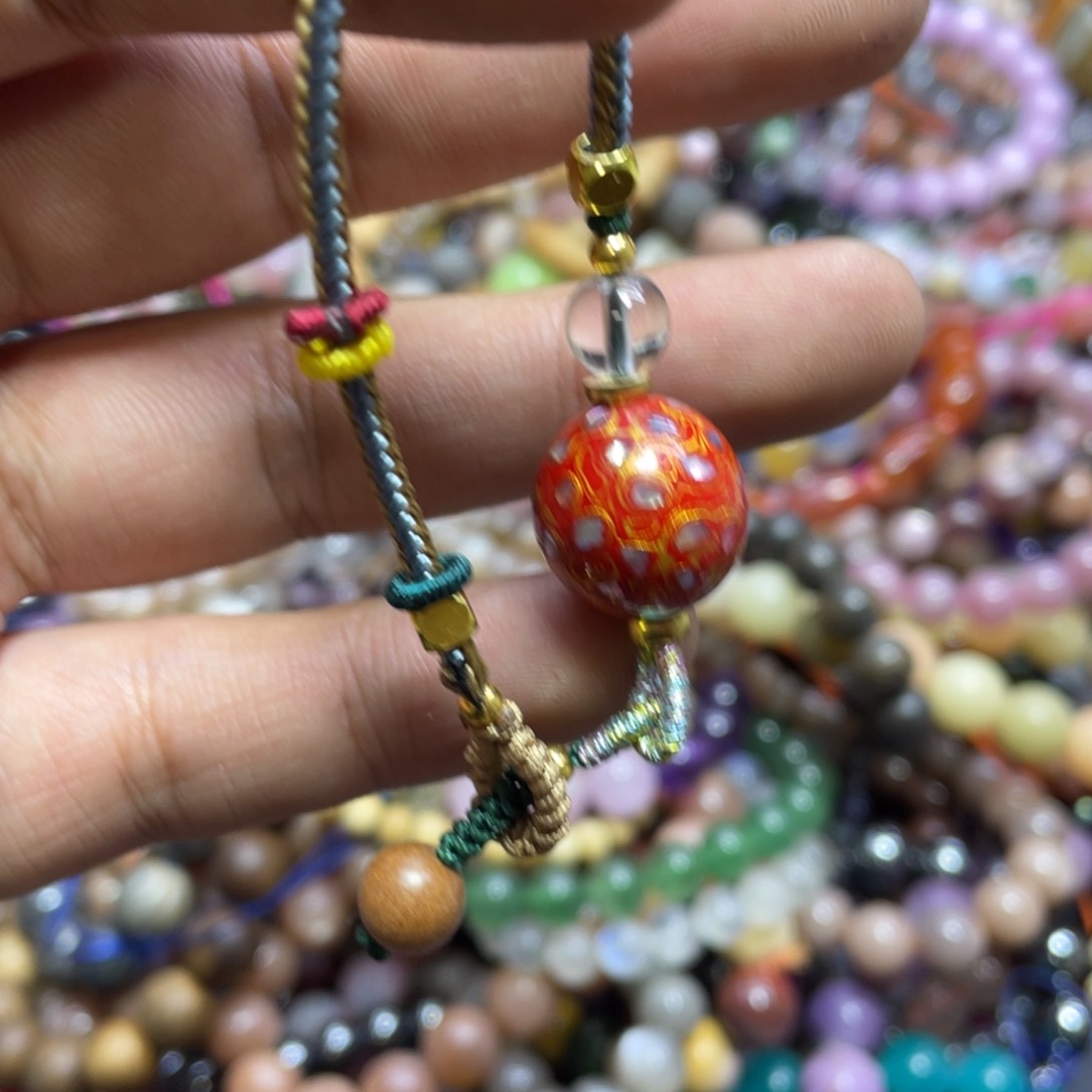 紫晶颈饰银S800镀金镶嵌