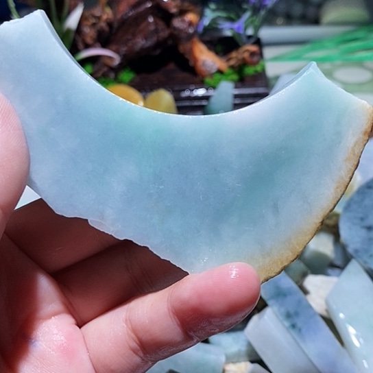 翡翠散珠边角料120