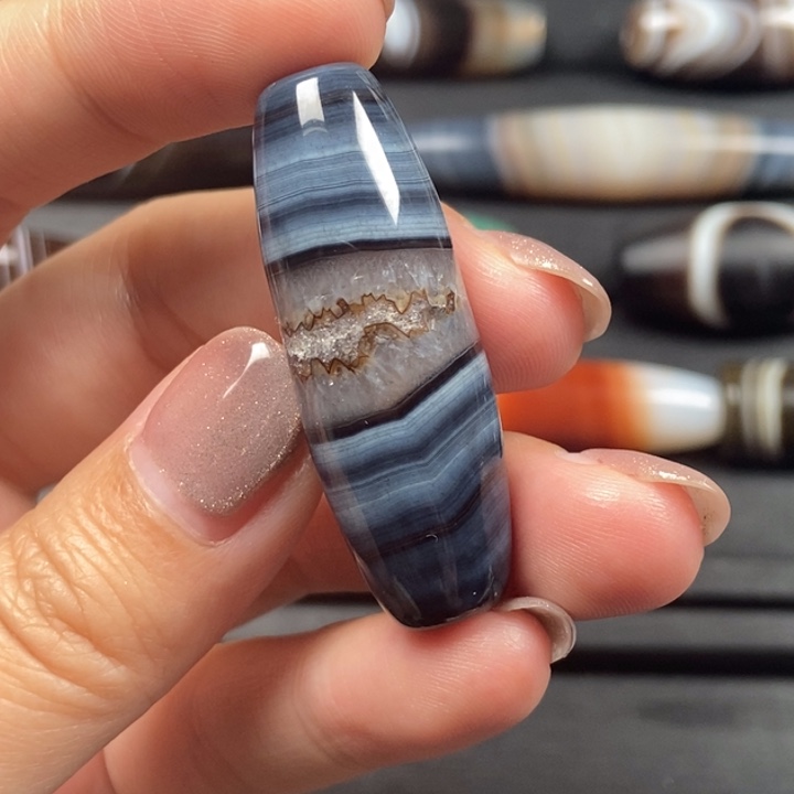 番***瓜玛瑙/玉髓未镶嵌颈饰