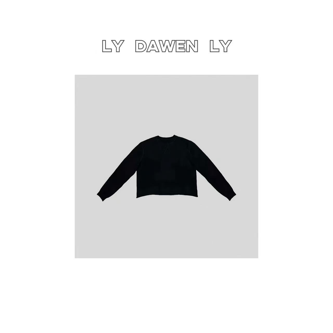 DAWEN  | 卷憩微阔  时髦精刚需舒适感软糯宽松卷边针织衫  N152#