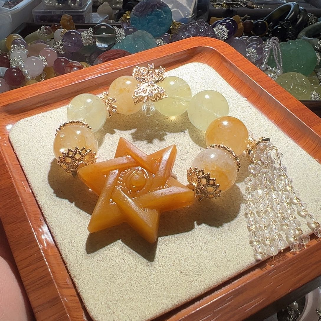 手链水晶未镶嵌水晶手链