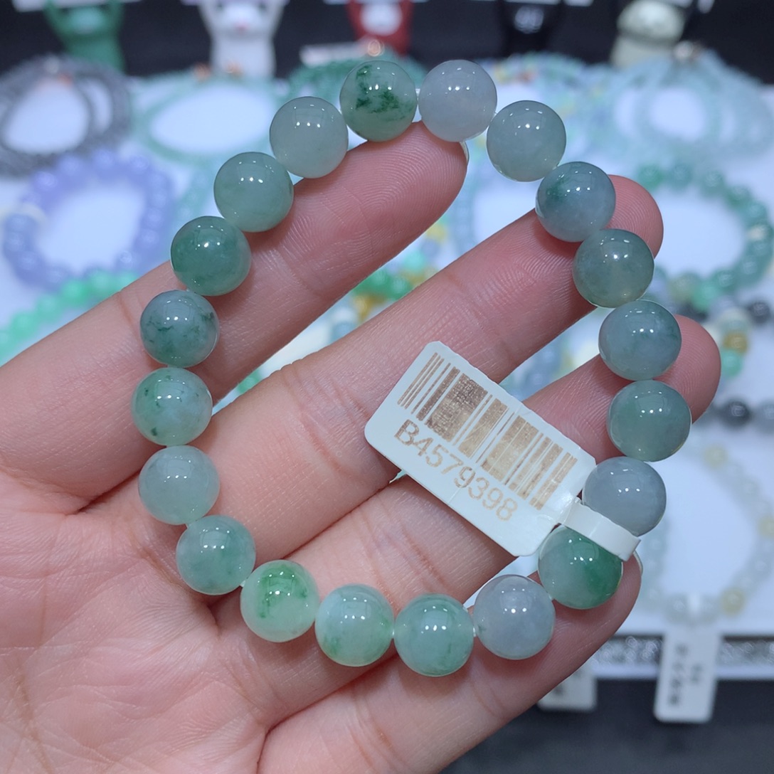 翡翠未镶嵌手串天然