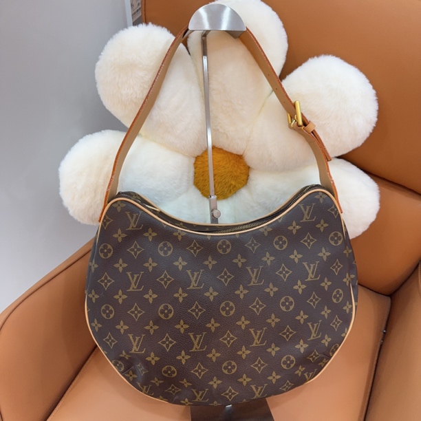 99新 LouisVuitton/路易威登 老花 豌豆包 GW