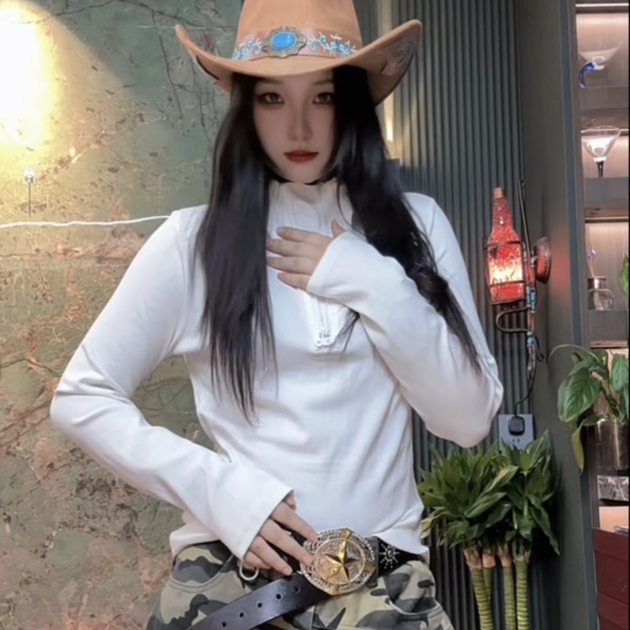 新款定制拉链带帽秋冬长袖打底衫