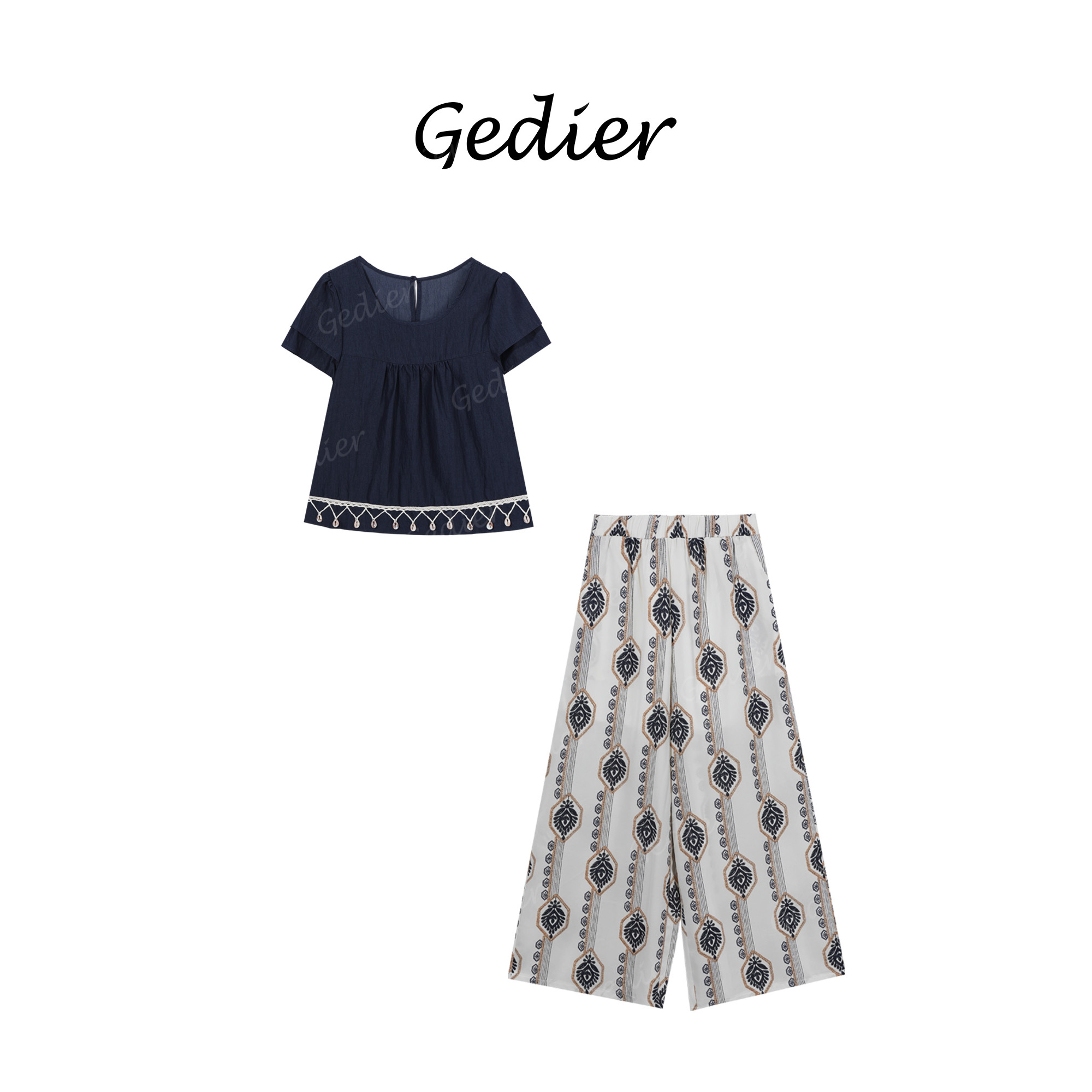 【歌蒂尔】新款时尚气质套装 DG520651