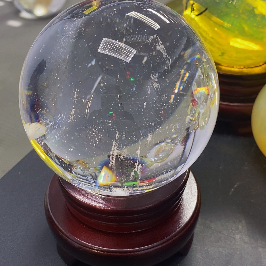 蓝***2石材9.8厘米白水摆件