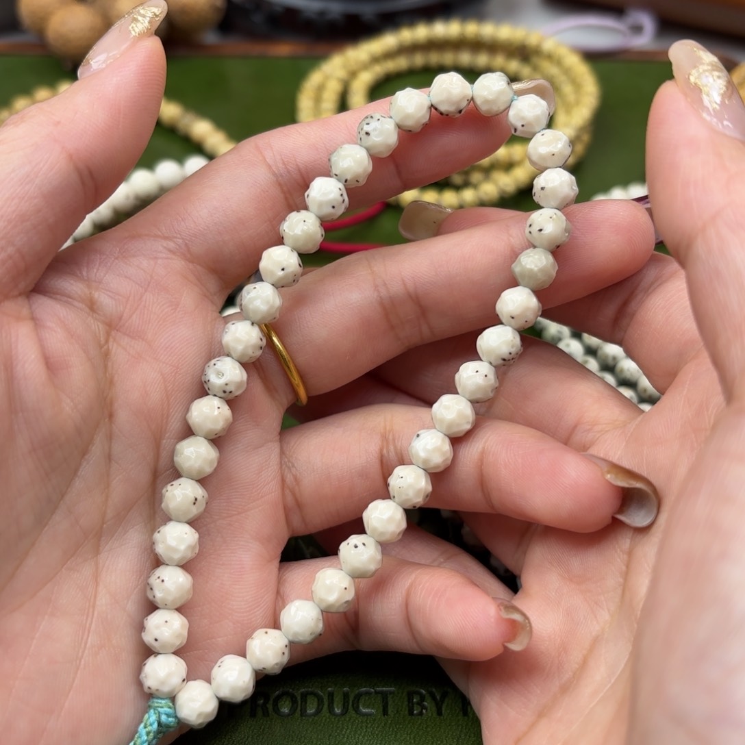 星月菩提手串6.8无相手持❗️大留白 ❗️糯冰料❗️