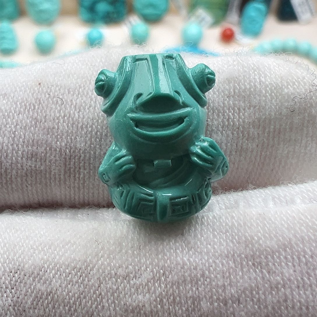 绿松石未镶嵌配饰