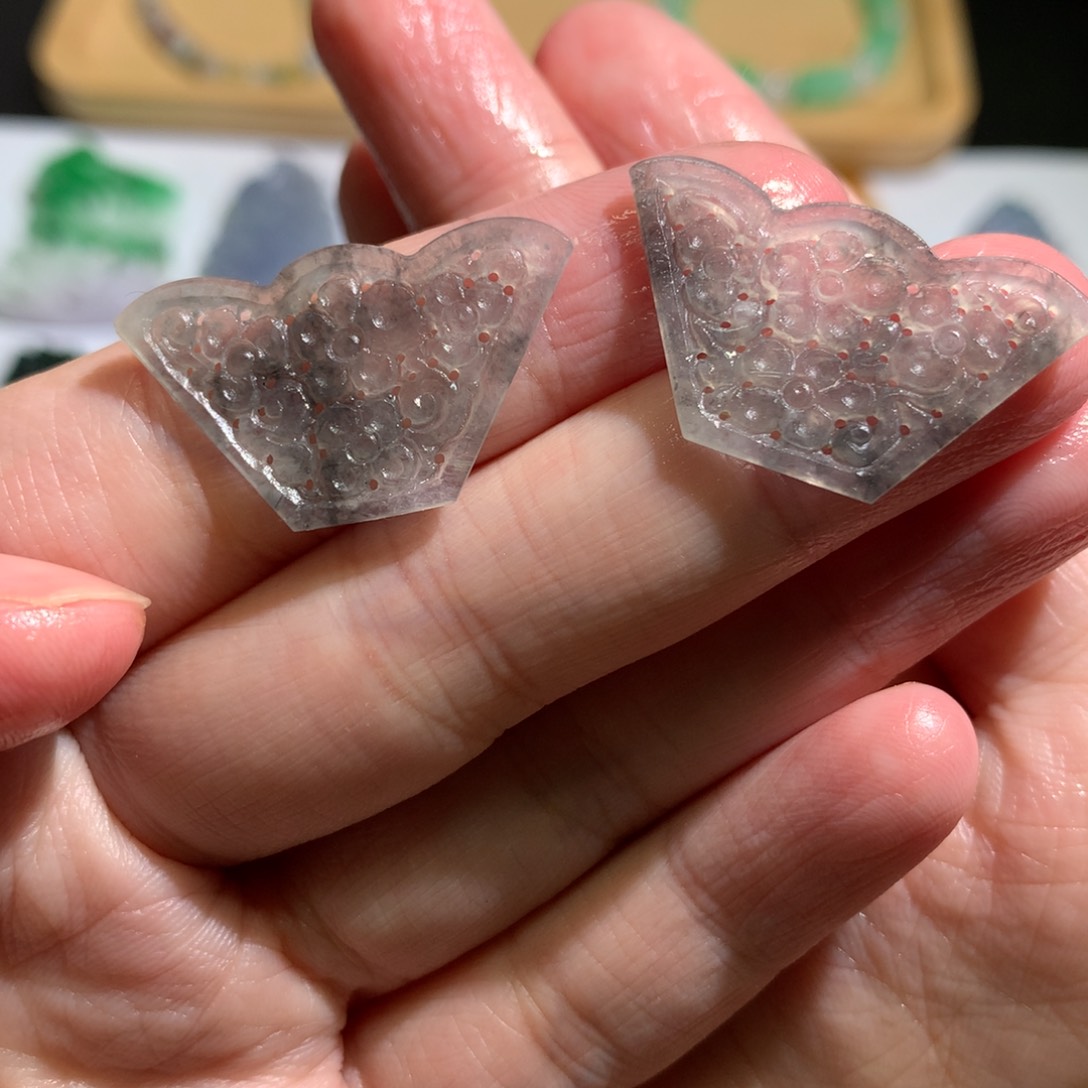 定制翡翠未镶嵌花片