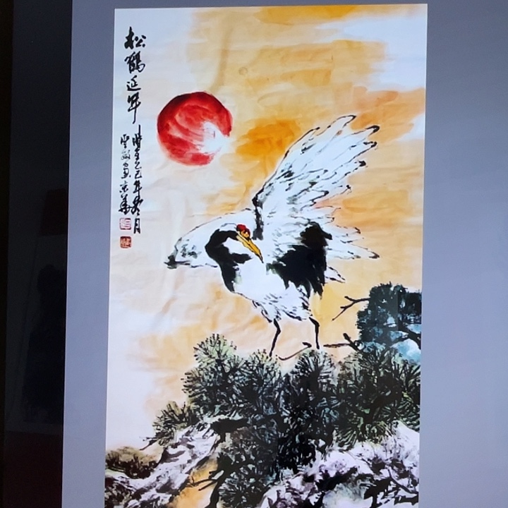 国画张圣敏先生纯手绘作品