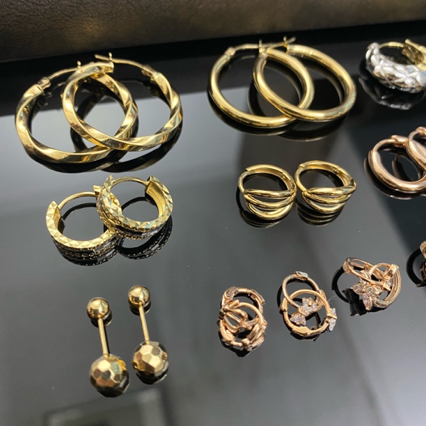 新品/双12/18k耳饰 耳骨 耳圈 耳线