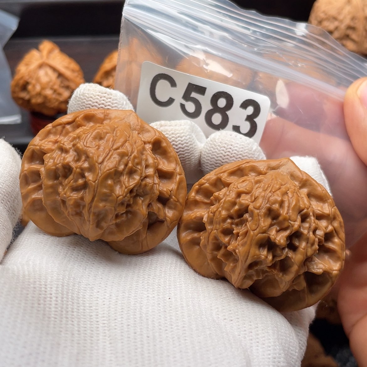 【闪购商品】文玩核桃吊坠C583全品图图44