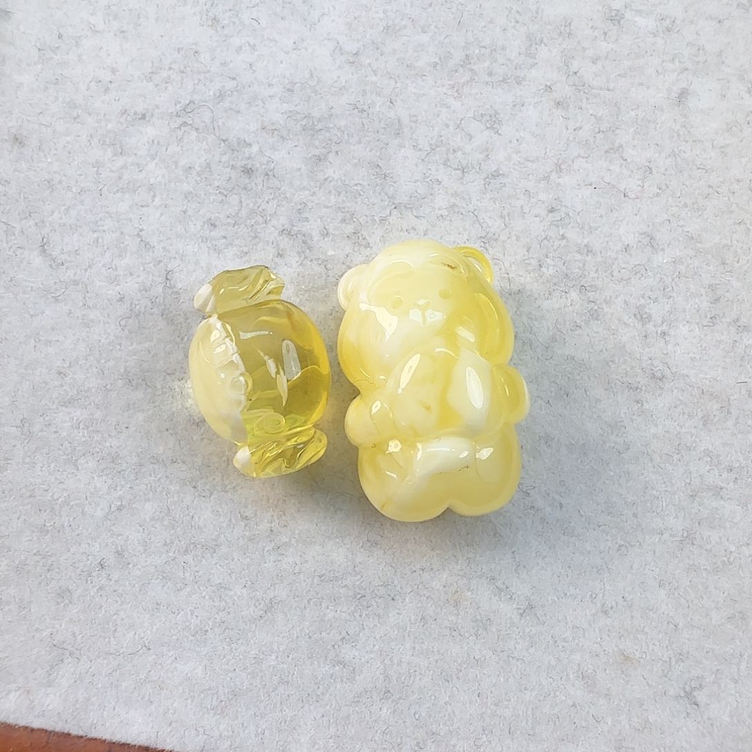 琥珀珠宝奇石未镶嵌