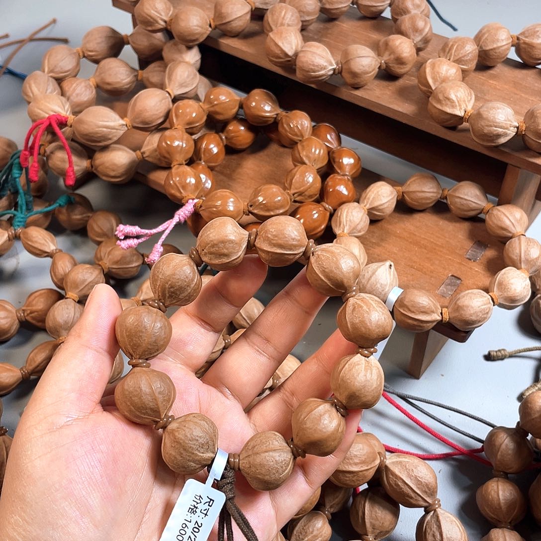 昵***置手串/手链橄榄核20/22梅林铁核