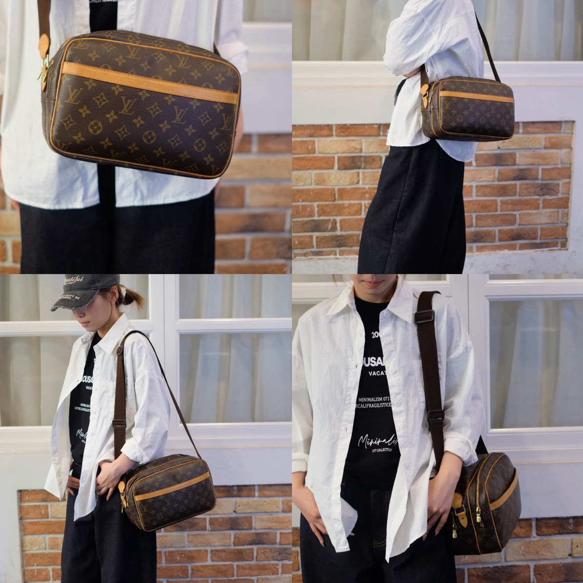 95新 LouisVuitton/路易威登 老花记者斜挎包(全原)