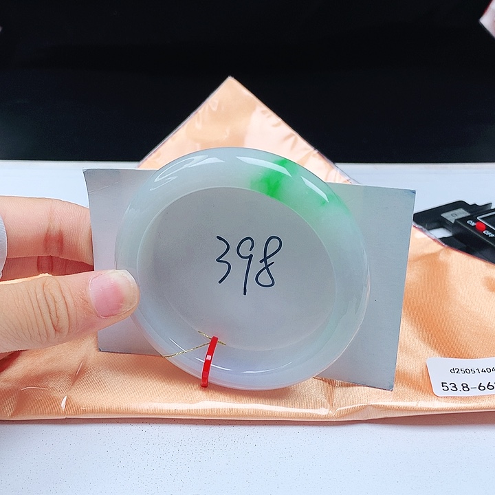 翡翠手镯未镶嵌53+正圈
