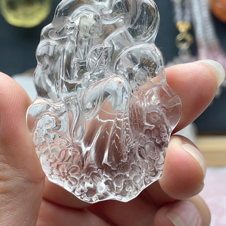 水晶颈饰未镶嵌    