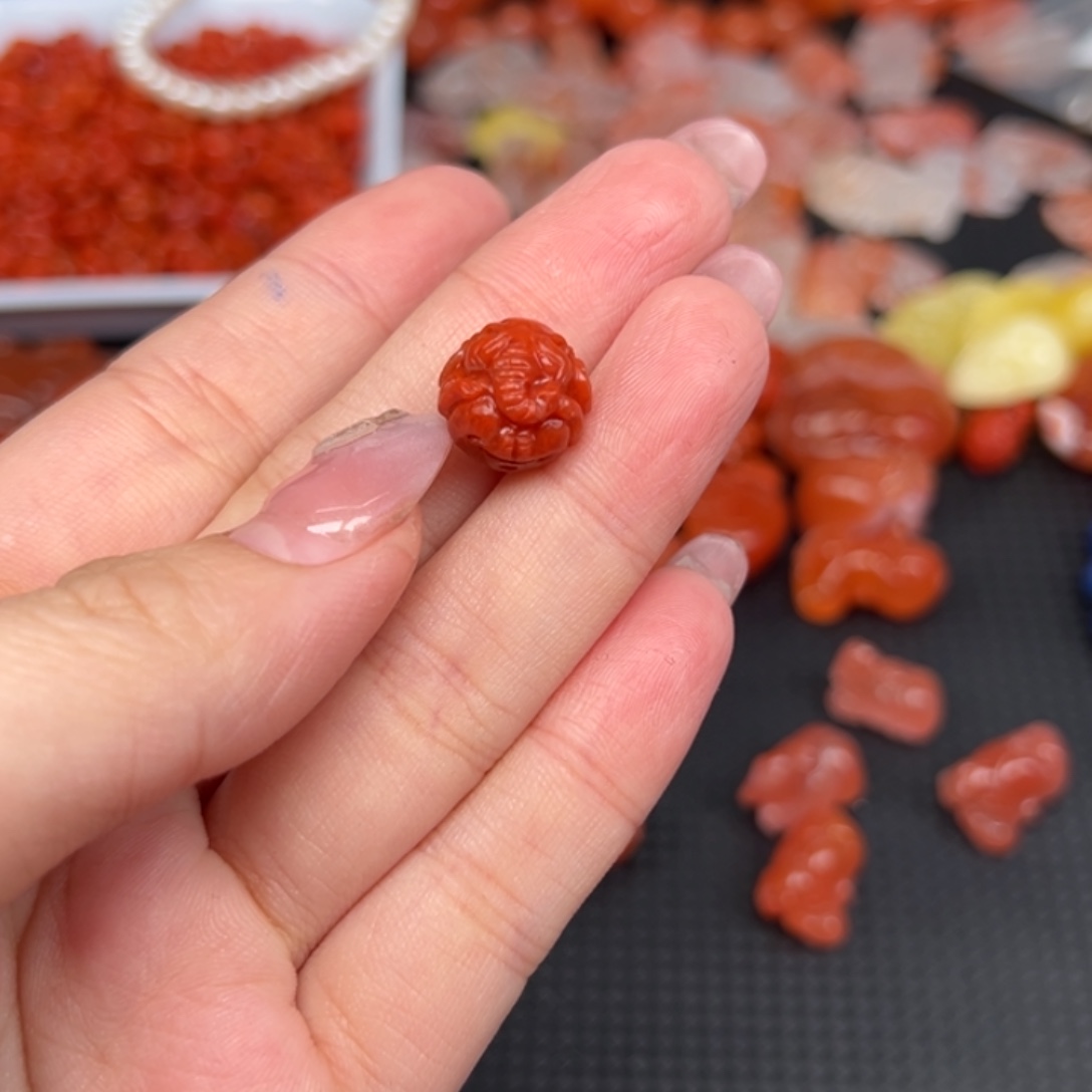 ****葵南红玛瑙未镶嵌吊坠(不含链)