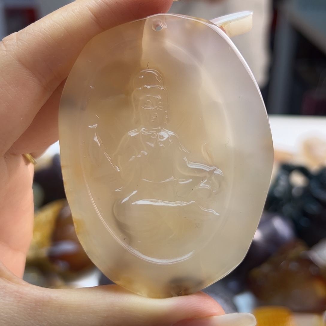 玛瑙/玉髓未镶嵌颈饰