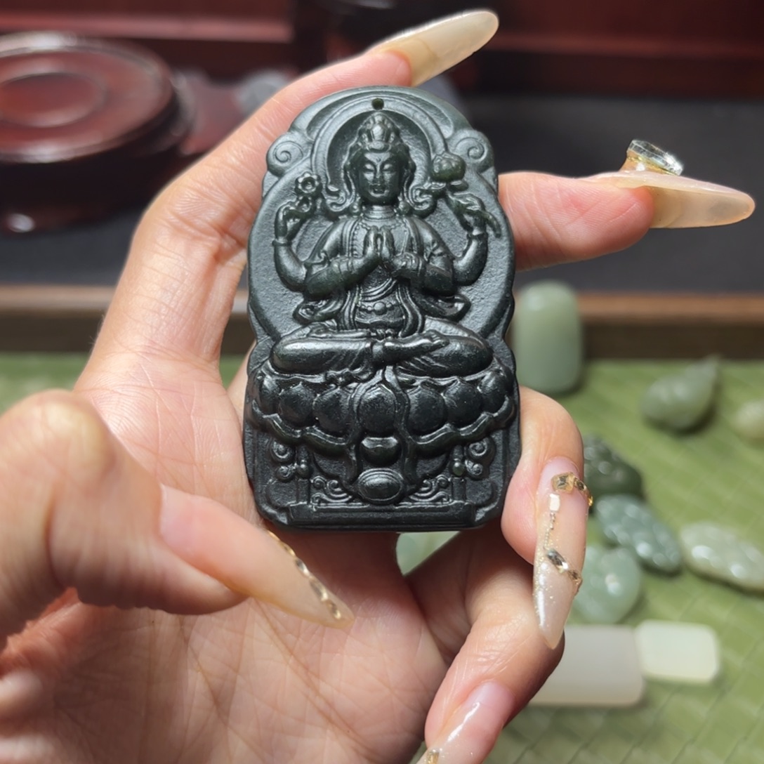 和田玉未镶嵌颈饰多样性发货