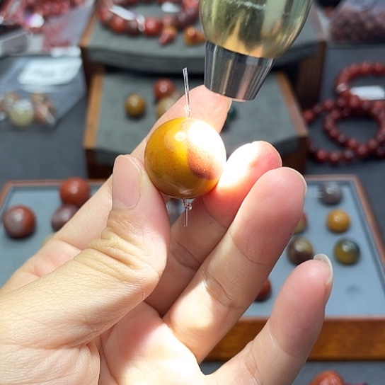 南红玛瑙单珠20多样性发未镶嵌