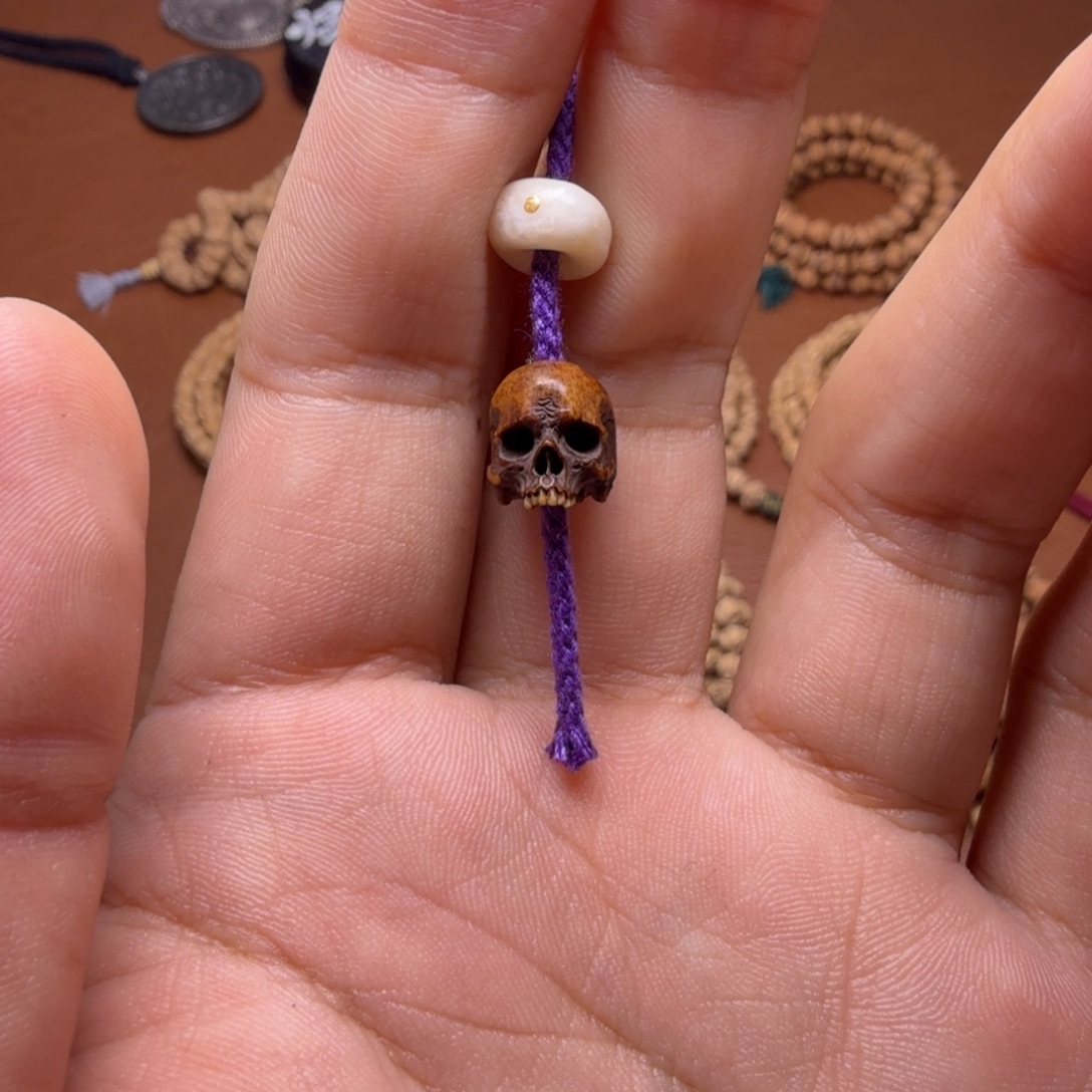 吊坠柏香籽/百香籽骷髅