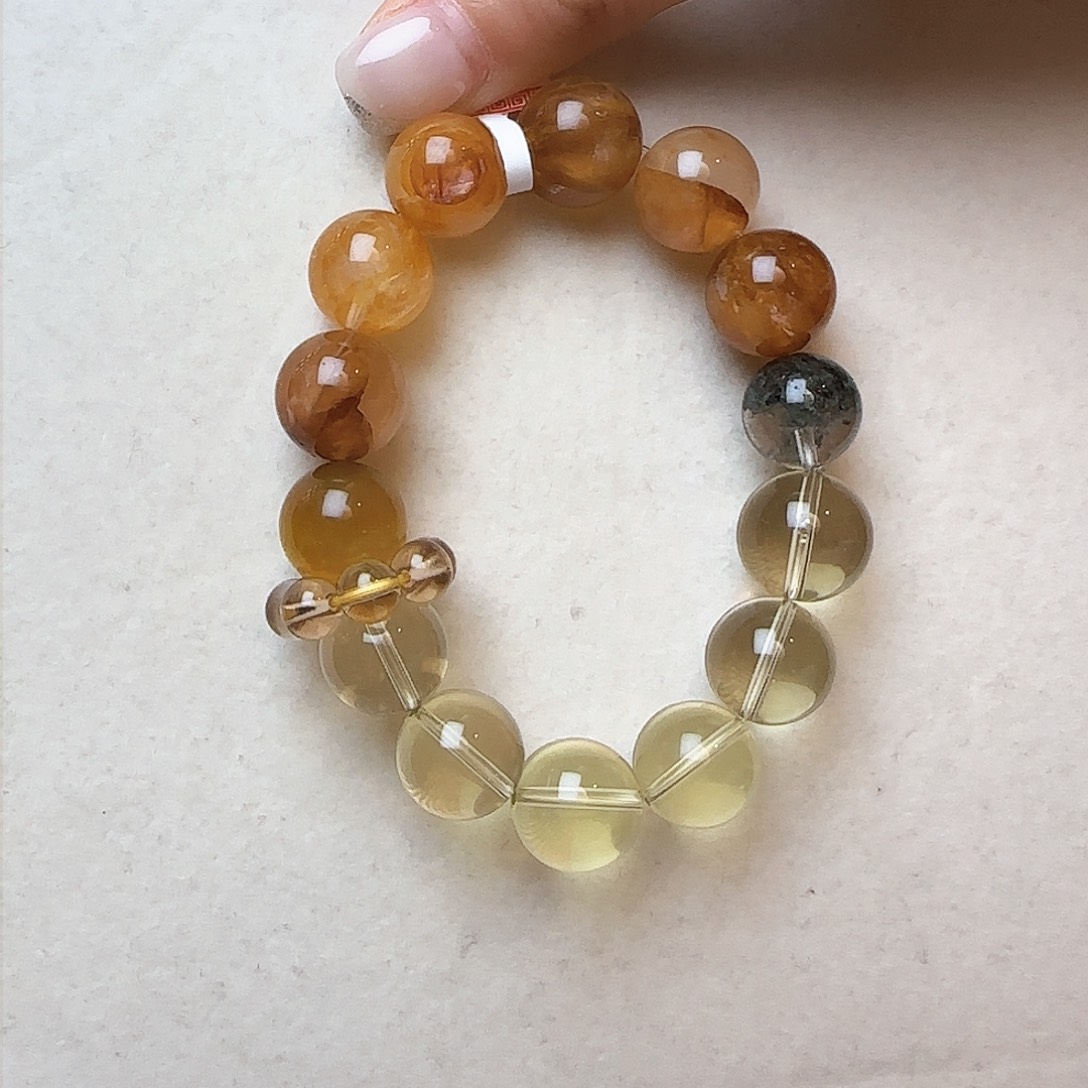 水晶手链未镶嵌拥***天大气上档次