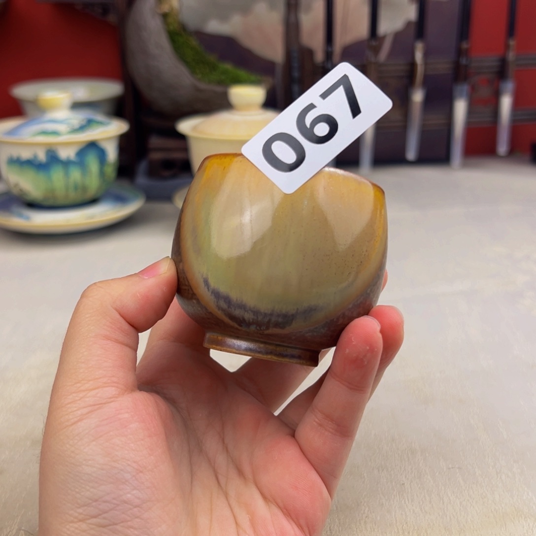 杯子纯手工柴烧主人杯