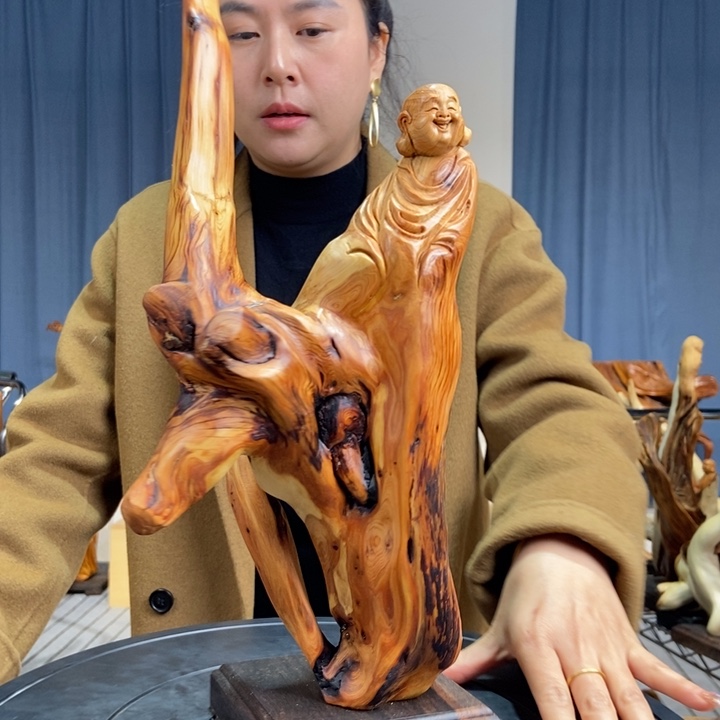 柏木（崖柏）随型摆件