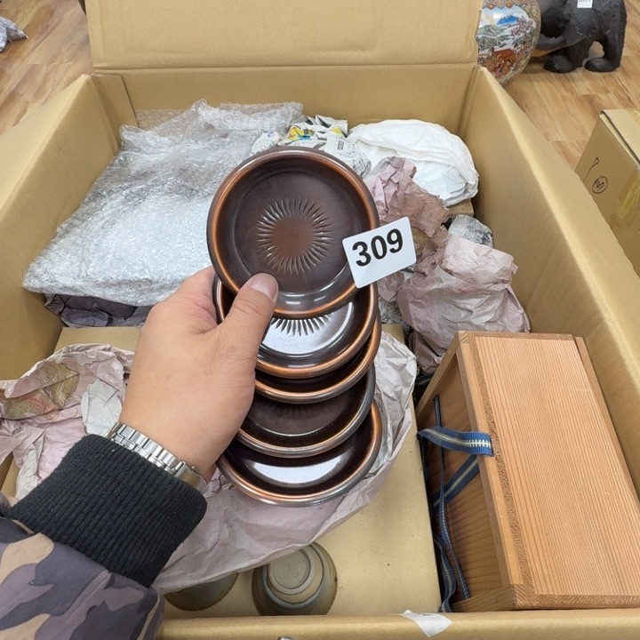 瓷片工艺品摆件瓷器摆件正能量