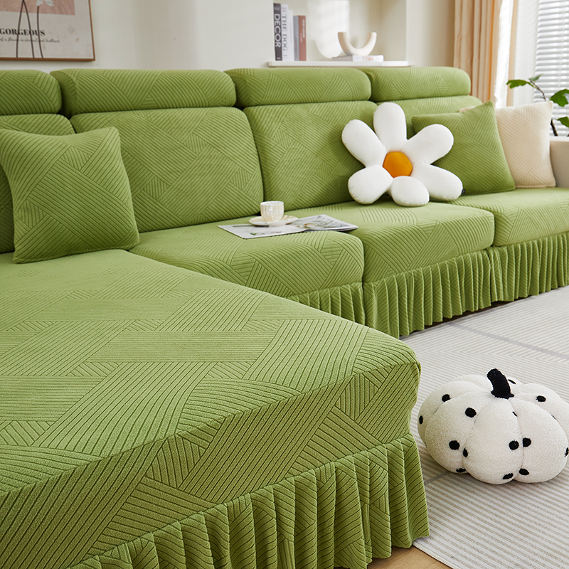 通用型沙发套罩全包万能防滑防猫抓简约弹力全盖布巾