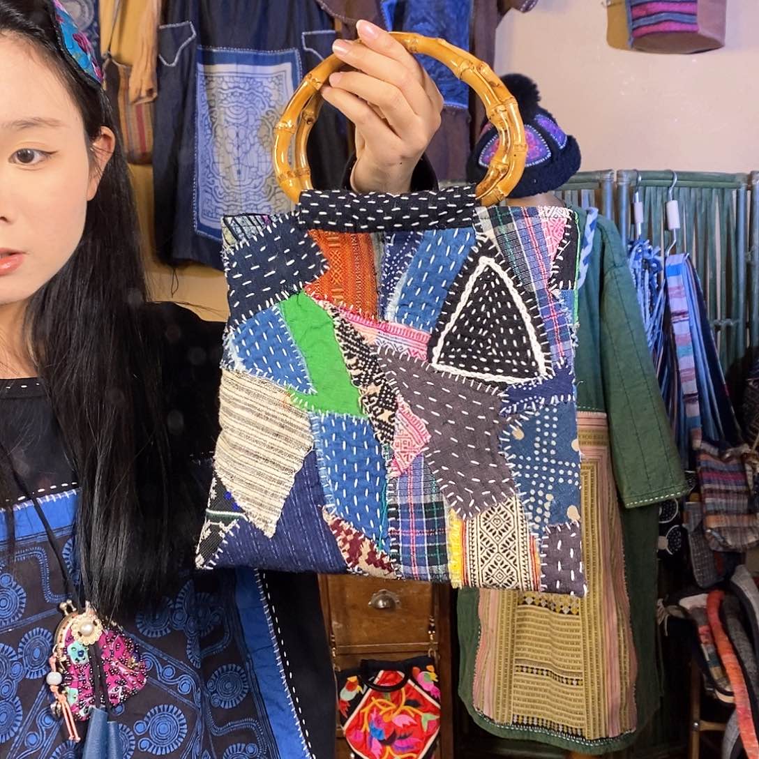 织绣手工制作包包