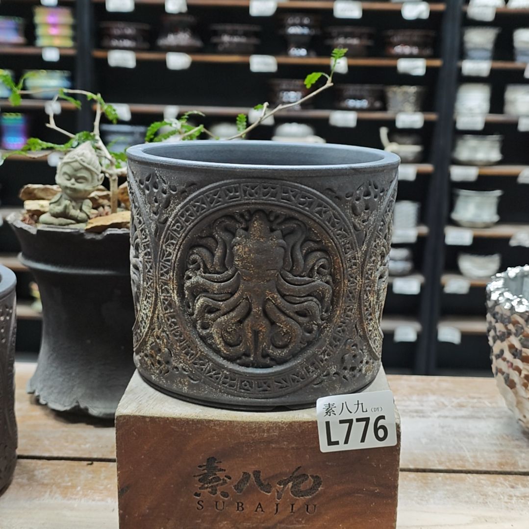 W***J瓷素八九陶瓷内口14高13.5