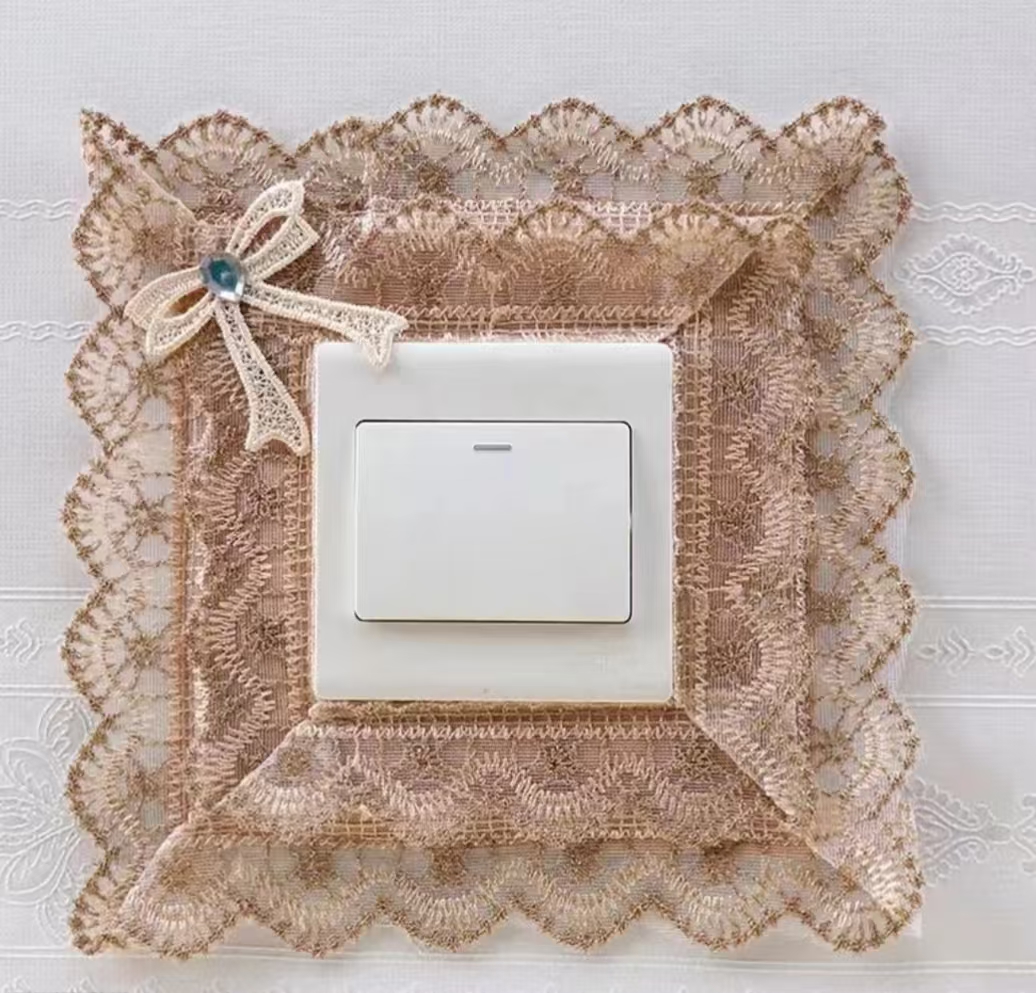 风格插座装饰防尘保护套