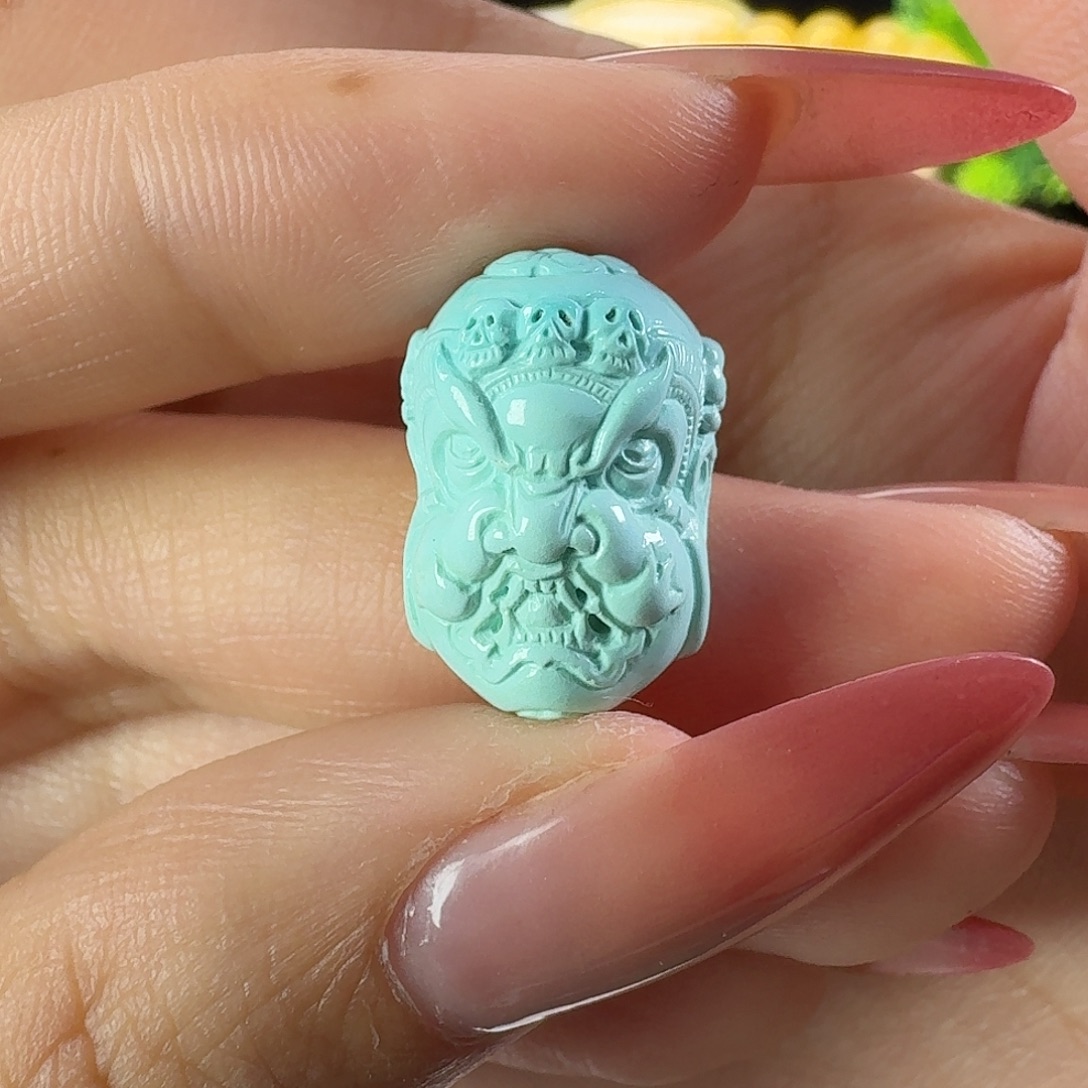 绿松石未镶嵌吊坠(不含链)