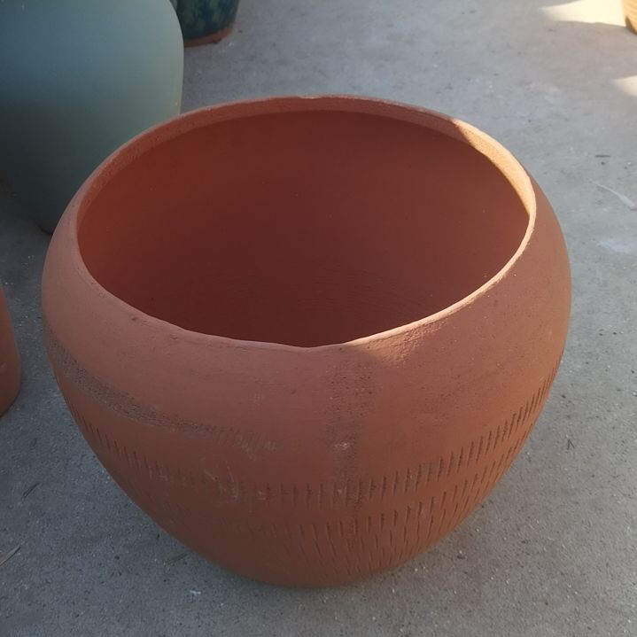 红陶口25高26瑕疵