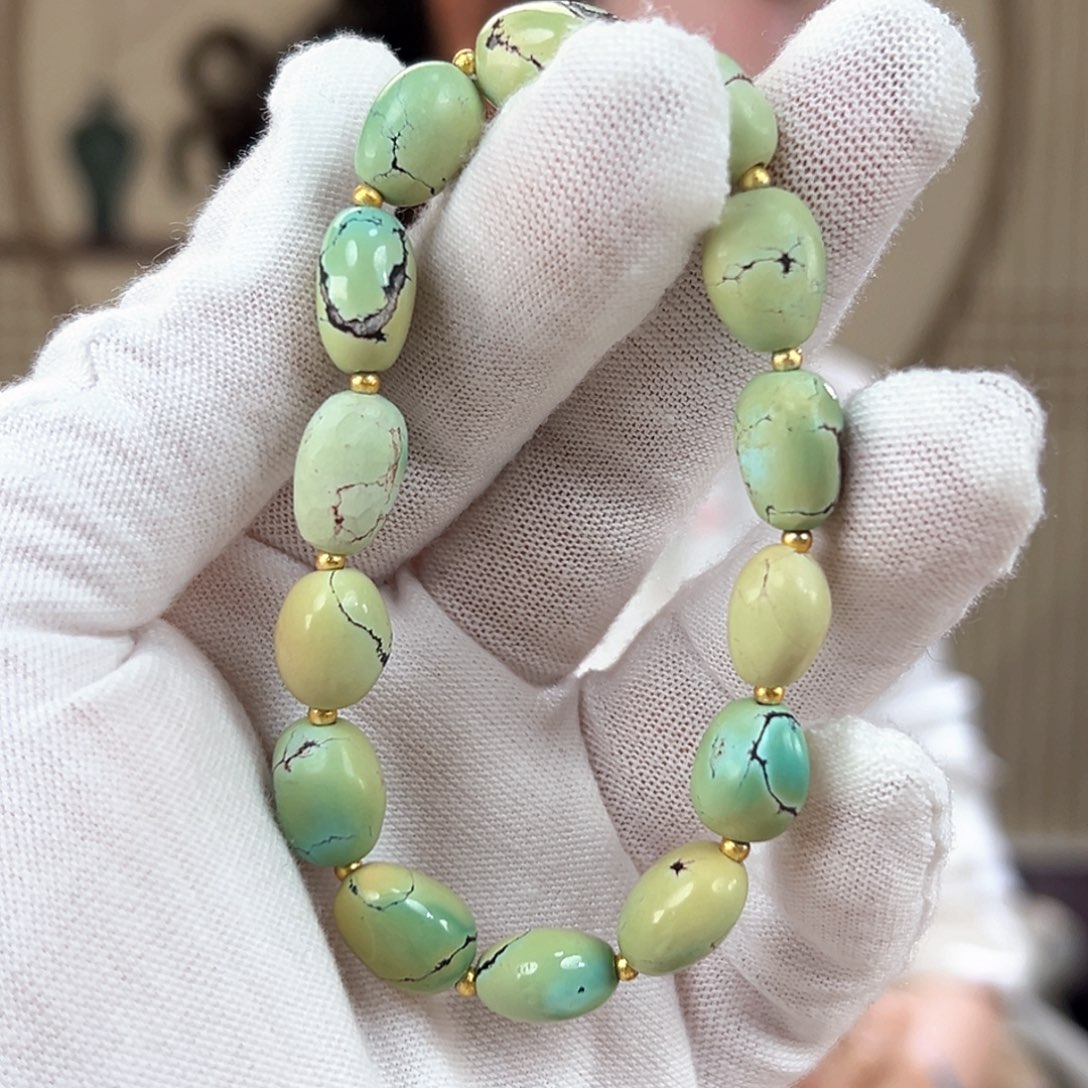 未镶嵌绿松石珠宝奇石