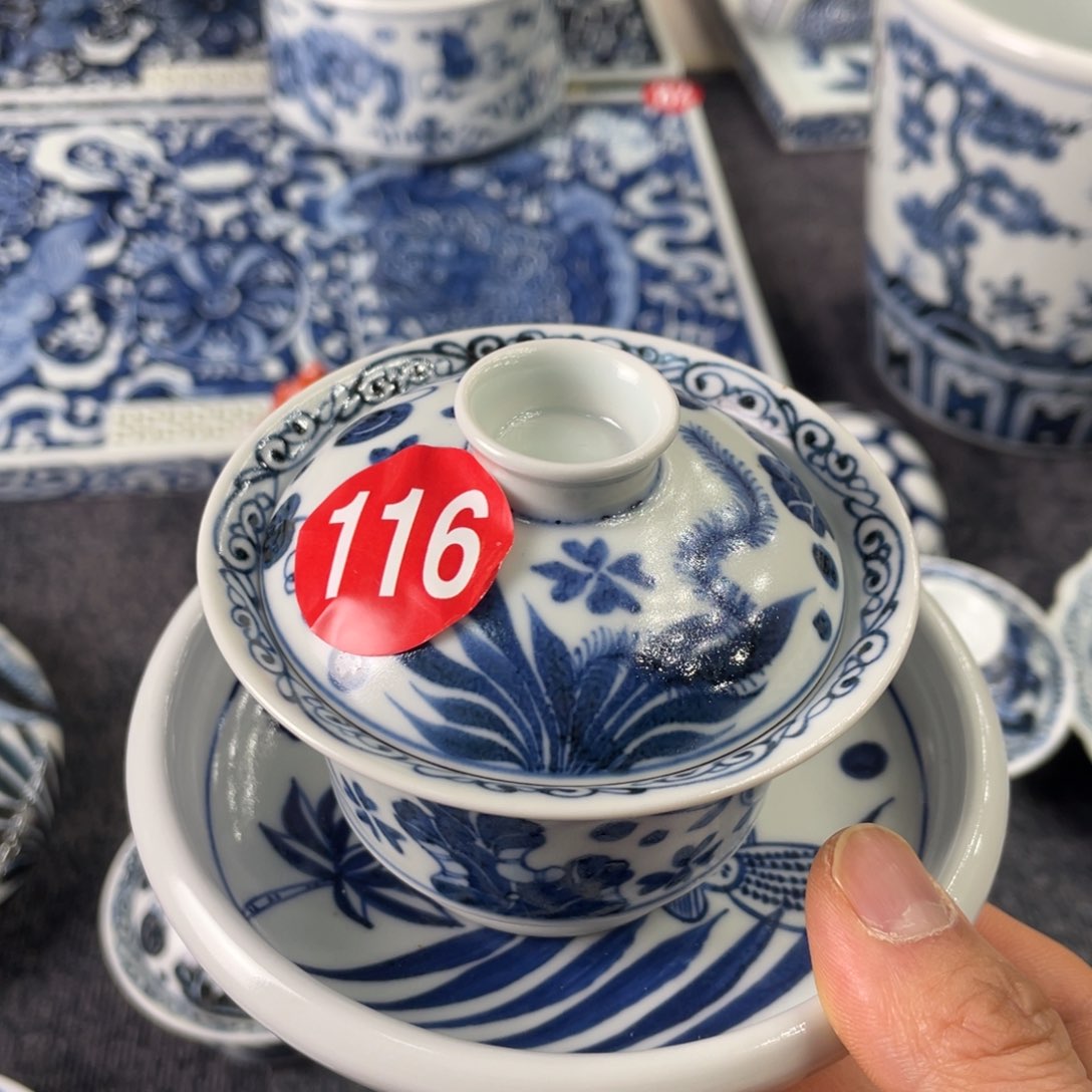 金**福景德镇陶瓷手工手绘
