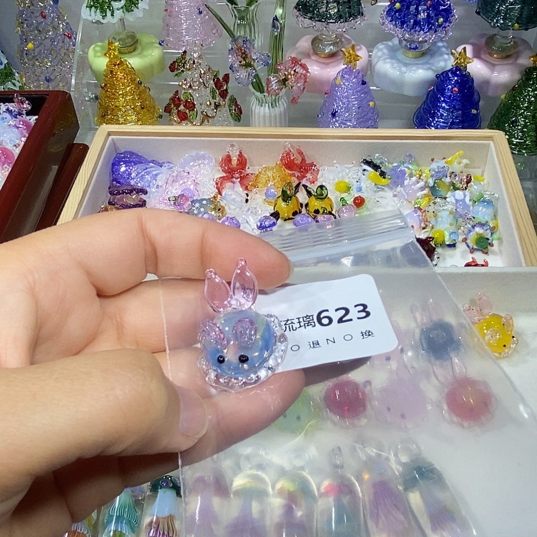 幼****颈饰玻璃623海兔一个